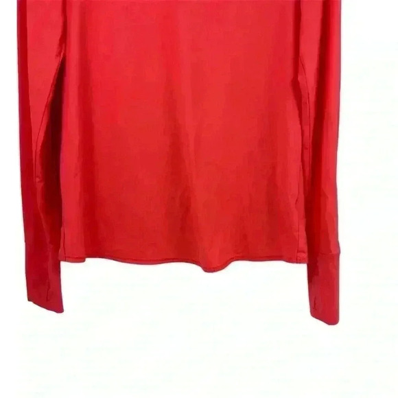 Athleta Sunlover UPF 50+Tulip Back Top Long Sleeve Crew Neck Top Pink Size S - Picture 6 of 15